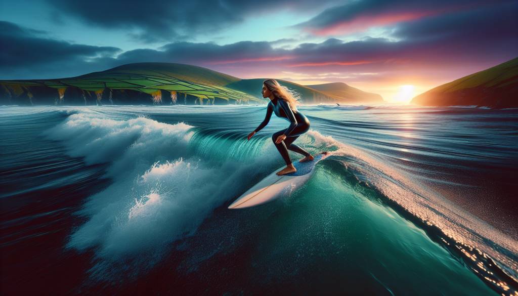 Apprendre à surfer en Irlande