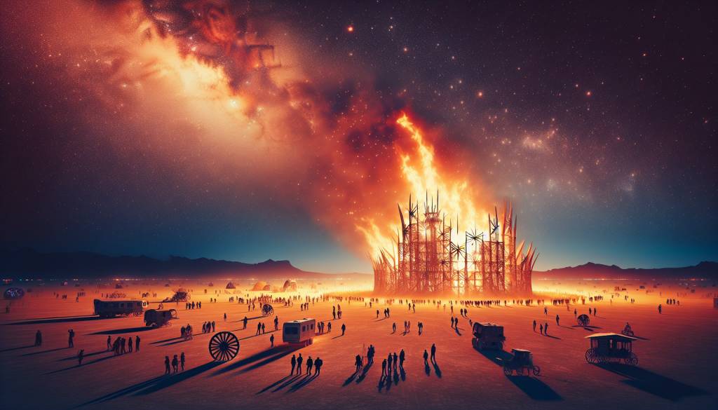 festival burning man : découvrez l'événement le plus insolite de l'année