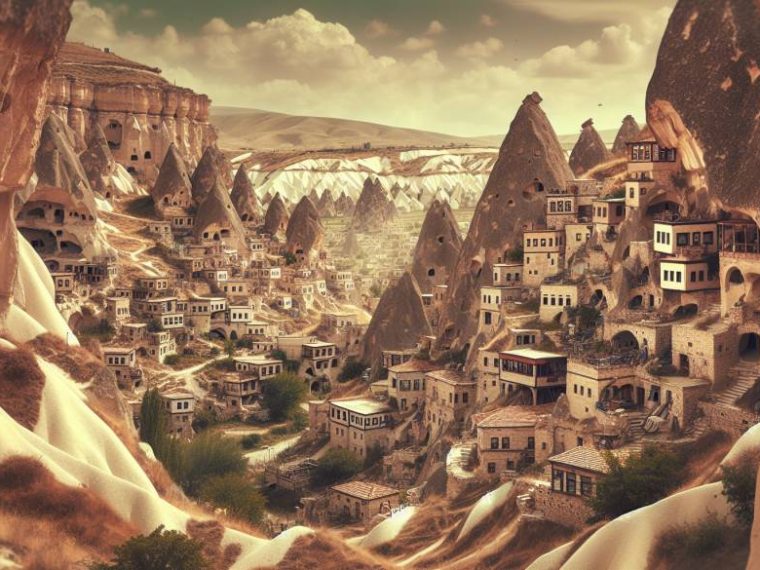 À la découverte des maisons troglodytes de la Cappadoce