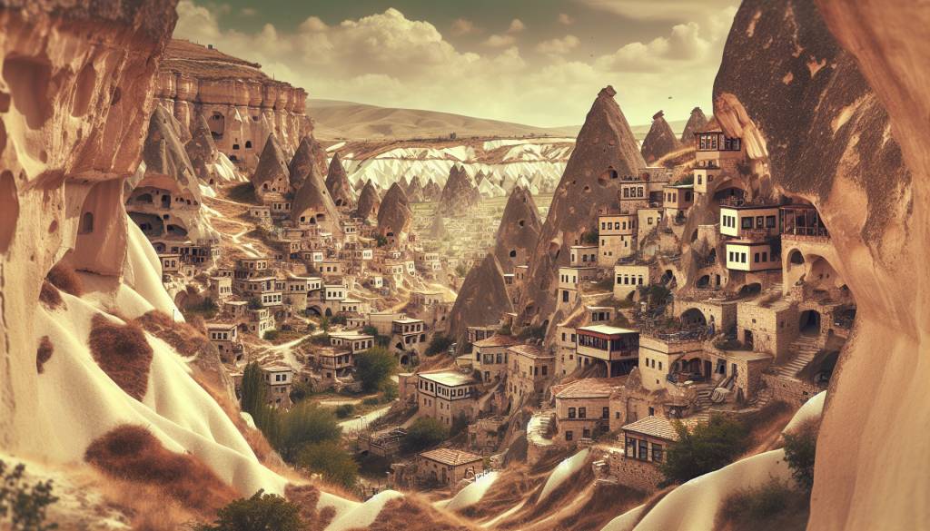 À la découverte des maisons troglodytes de la Cappadoce